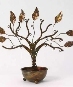 Ancient Graffiti Home & Garden Accents Tree Of Life Large Jewelry Tree With Bowl