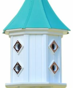 The Birdhouse Chick Copper Roof Birdhouses Copper Roof Dovecote Birdhouse 36x14 Slope - 8 Portals 9 The Birdhouse Chick Copper Roof Birdhouses Copper Roof Dovecote Birdhouse 36x14 Slope - 8 Portals