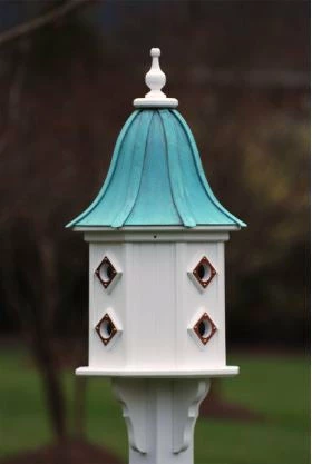 The Birdhouse Chick Copper Roof Dovecote Birdhouse 36x14- 8 Portals Copper Roof Birdhouses 3 The Birdhouse Chick Copper Roof Dovecote Birdhouse 36x14- 8 Portals Copper Roof Birdhouses