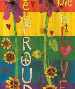 Studio M Be Proud Art Pole 8 Studio M Be Proud Art Pole