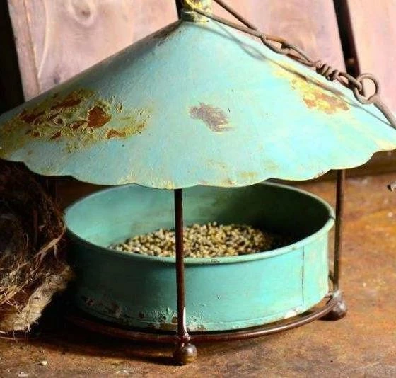 Peacock Park Birdie Buffet Rustic Hanging Feeder 3 Peacock Park Birdie Buffet Rustic Hanging Feeder