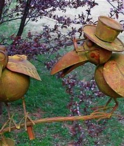 Red Carpet Studios Garden Stakes & Whirligigs Two Old Crows Kinetic Garden Stake