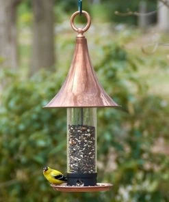 Good Directions Unique Bird Feeders Castella Bird Feeder-Solid Copper