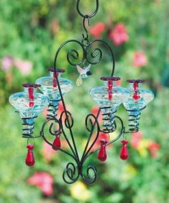 Parasol Hummingbird Feeders Chandelier Hummingbird Feeder