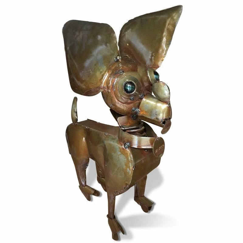 The Birdhouse Chick Chihuahua Metal Yard Sculpture Statuary & Sculpture 4 The Birdhouse Chick Chihuahua Metal Yard Sculpture Statuary & Sculpture