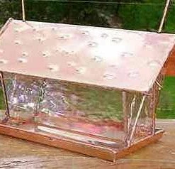 Black Hills Glass Works Copper & Stained Glass Bird Feeder Unique Bird Feeders 15 Black Hills Glass Works Copper & Stained Glass Bird Feeder Unique Bird Feeders