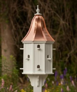 The Birdhouse Chick Copper Roof Birdhouses Copper Roof Dovecote Birdhouse 42x16