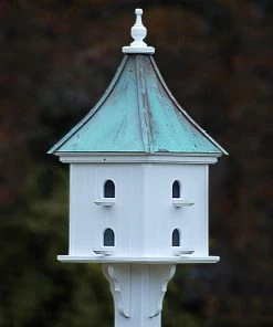 The Birdhouse Chick Copper Roof Purple Martin House 36x14