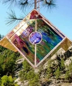 Black Hills Glass Works Unique Birdhouses Copper-Stained Glass Birdhouse 16 Black Hills Glass Works Unique Birdhouses Copper-Stained Glass Birdhouse