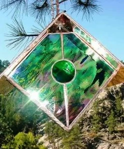 Black Hills Glass Works Unique Birdhouses Copper-Stained Glass Birdhouse 17 Black Hills Glass Works Unique Birdhouses Copper-Stained Glass Birdhouse