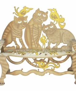 Cricket Forge Garden Cat Bench