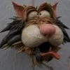 Doug Fey Zany Cat-4 Ceramic Birdhouse 1 Doug Fey Zany Cat-4 Ceramic Birdhouse