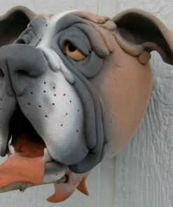 Doug Fey Boxer Ceramic Birdhouse