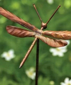 Ancient Graffiti Dragonfly Garden Stakes- Set/4