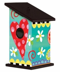 Studio M Folk Garden Vinyl Birdhouse