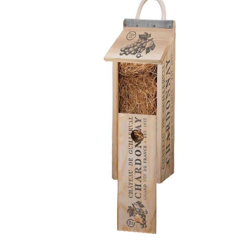 Woodlink Wine Crate Birdhouse 4 Woodlink Wine Crate Birdhouse
