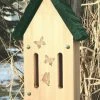 Woodlink Green Roof Butterfly House In Cedar Butterflies