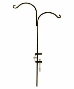 Hookery Double Arm Adjustable Deck Hook 36" Feeder Poles & Brackets