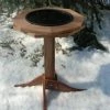 Songbird Essentials Recycled Birdhouses Tall Heated Bird Bath | Cedar Or Poly 1 Songbird Essentials Recycled Birdhouses Tall Heated Bird Bath | Cedar Or Poly