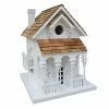 Home Bazaar Honeymoon Cottage Birdhouse With Bracket 1 Home Bazaar Honeymoon Cottage Birdhouse With Bracket