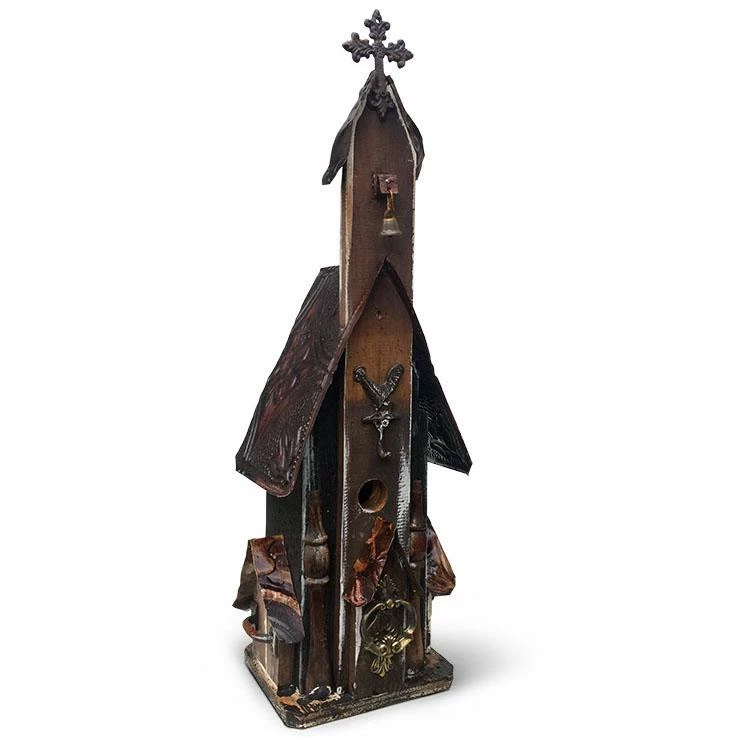 The Birdhouse Chick Large Church Birdhouses Church Birdhouses, Vintage-Rustic 5 The Birdhouse Chick Large Church Birdhouses Church Birdhouses, Vintage-Rustic