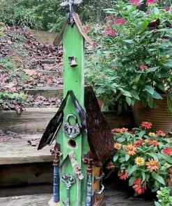 The Birdhouse Chick Large Church Birdhouses Church Birdhouses, Vintage-Rustic 9 The Birdhouse Chick Large Church Birdhouses Church Birdhouses, Vintage-Rustic