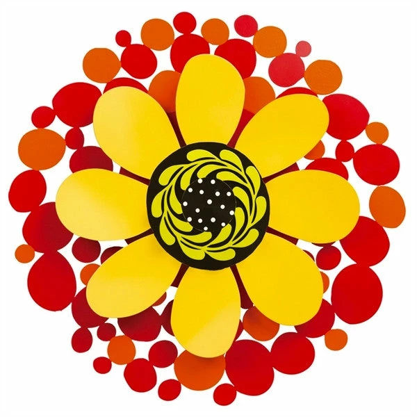 Studio M Garden Stakes & Whirligigs Wall-Mount Kinetic Flower Spinners- 2 Designs 3 Studio M Garden Stakes & Whirligigs Wall-Mount Kinetic Flower Spinners- 2 Designs