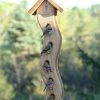 The Birdhouse Chick Thistle Feeders Large Wave Thistle Bird Feeder