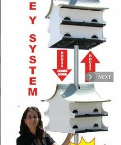 S&K Manufacturing Purple Martin House-Starling Resistant 10 S&K Manufacturing Purple Martin House-Starling Resistant