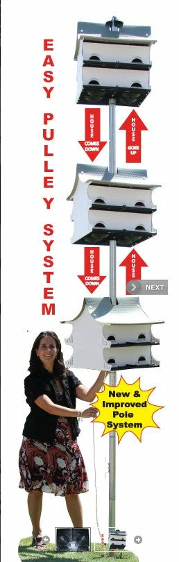 S&K Manufacturing Purple Martin House-Starling Resistant 6 S&K Manufacturing Purple Martin House-Starling Resistant