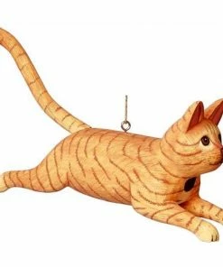 Songbird Essentials Orange Tabby Leaping Cat Birdhouse Unique Birdhouses