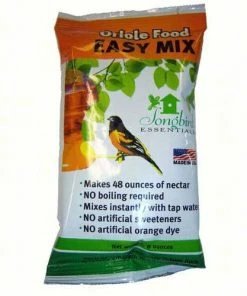 Songbird Essentials Oriole Nectar Mix - 48 Oz. Yield Fruit, Jelly & Mealworm Feeders