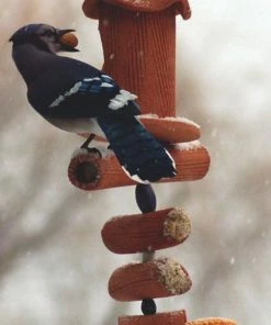 Amaranth Stoneware Unique Bird Feeders Hand Crafted Suet Feeder & More 7 Amaranth Stoneware Unique Bird Feeders Hand Crafted Suet Feeder & More