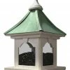 The Birdhouse Chick Copper Roof Bird Feeder With Large Capacity - Hanging