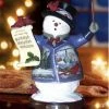 Bradford Exchange Heaven & Nature Sing Snowman Figurine 1 Bradford Exchange Heaven & Nature Sing Snowman Figurine