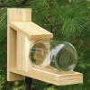 Songbird Essentials Songbird Cedar Squirrel Jar Feeder 2 Songbird Essentials Songbird Cedar Squirrel Jar Feeder