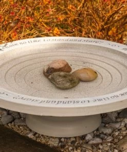 Wildlife World Deck & Ground Bird Baths Aged Stone Step-In Bird Bath 9 Wildlife World Deck & Ground Bird Baths Aged Stone Step-In Bird Bath
