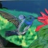 TileCraft Ceramic Art Tile-Hummingbird 8x10