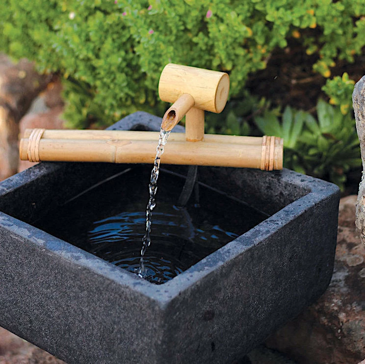 Bamboo Accents Traditional Bamboo Fountain Kit BirdBath Fountains, Misters & Wigglers 3 Bamboo Accents Traditional Bamboo Fountain Kit BirdBath Fountains, Misters & Wigglers