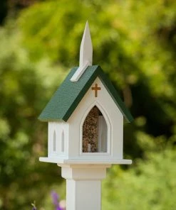 The Birdhouse Chick Church Bird Feeder Vinyl/PVC 7 The Birdhouse Chick Church Bird Feeder Vinyl/PVC