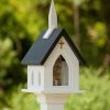 The Birdhouse Chick Church Bird Feeder Vinyl/PVC 1 The Birdhouse Chick Church Bird Feeder Vinyl/PVC