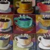 TileCraft Plaques, Stepping Stones & Wall Decor Coffee Cup Decorative Tile 11x14
