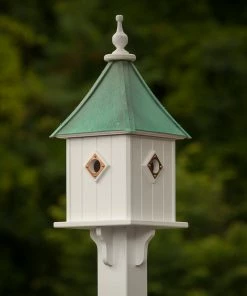 Fancy Home Copper Roof Birdhouse 28x10- 4 Portals