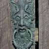 The Birdhouse Chick Green Man Cast Door Knocker-Gate Keeper Plaques, Stepping Stones & Wall Decor 1 The Birdhouse Chick Green Man Cast Door Knocker-Gate Keeper Plaques, Stepping Stones & Wall Decor