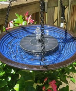 The Birdhouse Chick Deck & Ground Bird Baths Solar Bird Bath With Stand 10 The Birdhouse Chick Deck & Ground Bird Baths Solar Bird Bath With Stand