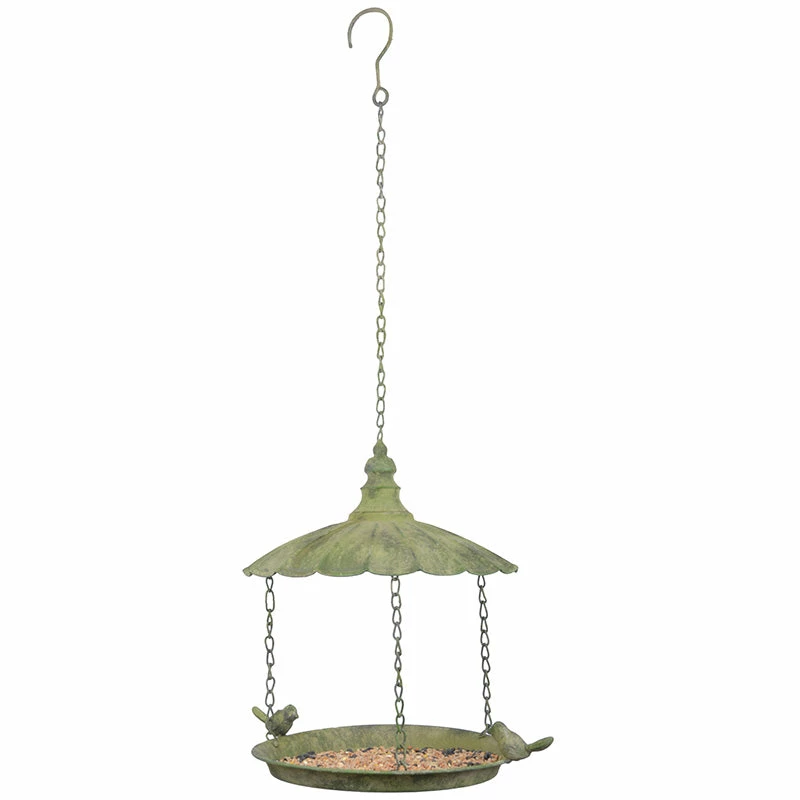 Esschert Design Antique Hanging Tray Bird Feeder 5 Esschert Design Antique Hanging Tray Bird Feeder
