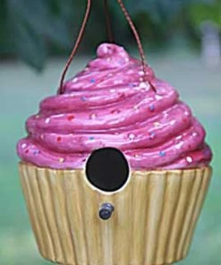 Popular Unique Birdhouses Ceramic Cupcake Birdhouse 8 Popular Unique Birdhouses Ceramic Cupcake Birdhouse