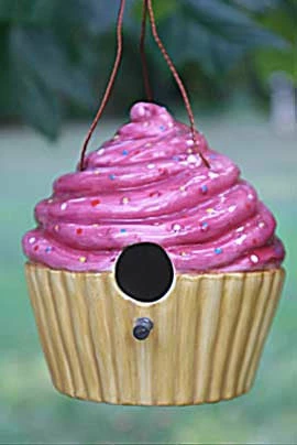 Popular Unique Birdhouses Ceramic Cupcake Birdhouse 5 Popular Unique Birdhouses Ceramic Cupcake Birdhouse
