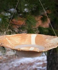 Anthony Stoneware Hanging Bird Baths Large Stoneware Hanging Bird Bath