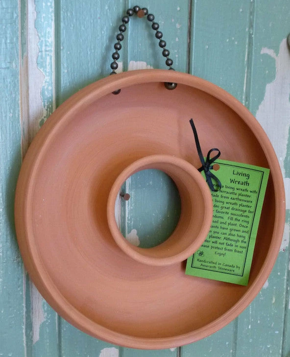 The Birdhouse Chick Living Wreath Planter 4 The Birdhouse Chick Living Wreath Planter